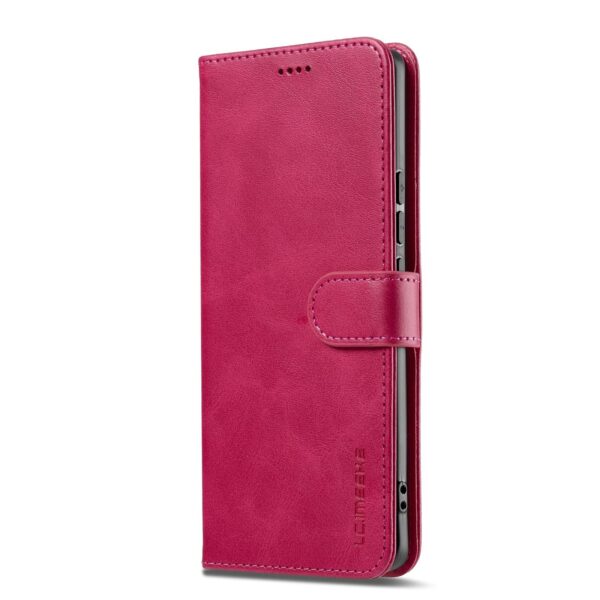 Lc. Imeeke Xiaomi Redmi Note 15 Pro 4G Calf Texture Leather Pink-Θήκη Βιβλίο Lc. Imeeke Xiaomi Redmi Note 15 Pro 4G Calf Texture Leather Pink-Θήκη Βιβλίο
