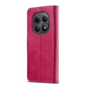 Lc. Imeeke Xiaomi Redmi Note 15 Pro 4G Calf Texture Leather Pink-Θήκη Βιβλίο