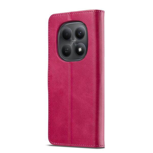 Lc. Imeeke Xiaomi Redmi Note 15 Pro 4G Calf Texture Leather Pink-Θήκη Βιβλίο