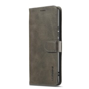 Lc. Imeeke Xiaomi Redmi Note 15 Pro+ 5G Calf Texture Leather Grey-Θήκη Βιβλίο