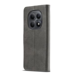 Lc. Imeeke Xiaomi Redmi Note 15 Pro+ 5G Calf Texture Leather Grey-Θήκη Βιβλίο