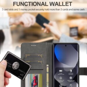 Lc. Imeeke Xiaomi Redmi Note 15 Pro+ 5G Calf Texture Leather Grey-Θήκη Βιβλίο