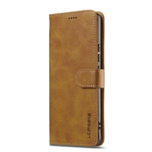 Lc.Imeeke Xiaomi Redmi Note 15 Pro+ 5G Calf Texture Leather Brown-Θήκη Βιβλίο