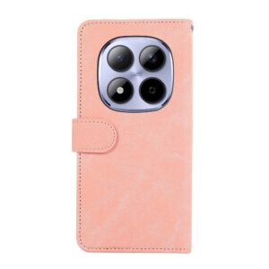 Abeel Xiaomi Redmi Note 15 Pro+ 5G Color Block Magnetic RFID Leather Pink Cyan-Θήκη Βιβλίο