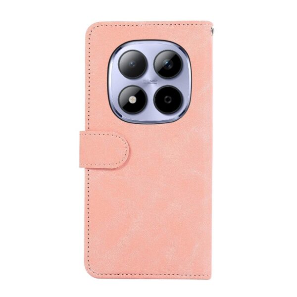 Abeel Xiaomi Redmi Note 15 Pro+ 5G Color Block Magnetic RFID Leather Pink Cyan-Θήκη Βιβλίο