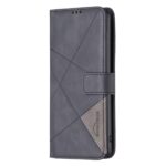 Binfen Xiaomi Redmi Note 15 5G Magnetic Buckle Rhombus Texture Leather Black-Θήκη Βιβλίο