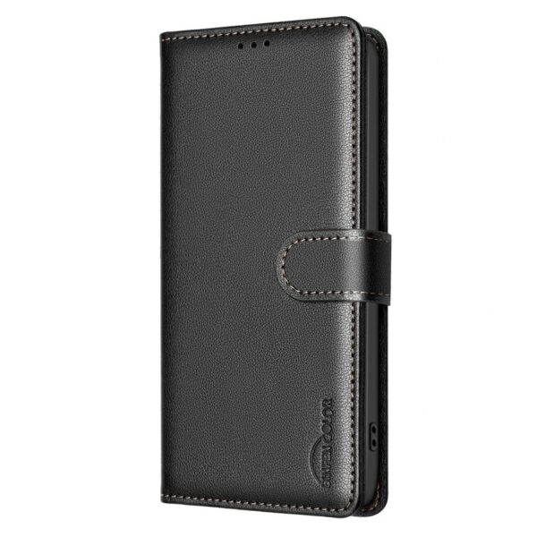 Binfen Xiaomi Redmi Note 15 Pro 4G Litchi Texture RFID Anti-theft Leather Black-Θήκη Βιβλίο Binfen Xiaomi Redmi Note 15 Pro 4G Litchi Texture RFID Anti-theft Leather Black-Θήκη Βιβλίο