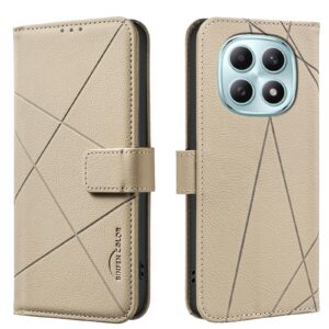 Binfen Xiaomi Redmi Note 15 5G Geometric Pattern RFID Leather Beige-Θήκη Βιβλίο