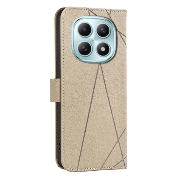 Binfen Xiaomi Redmi Note 15 5G Geometric Pattern RFID Leather Beige-Θήκη Βιβλίο