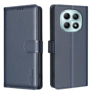 Binfen Xiaomi Redmi Note 15 Pro 4G Litchi Texture RFID Anti-theft Leather Blue-Θήκη Βιβλίο