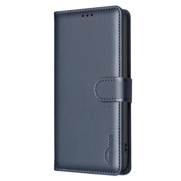 Binfen Xiaomi Redmi Note 15 Pro 4G Litchi Texture RFID Anti-theft Leather Blue-Θήκη Βιβλίο Binfen Xiaomi Redmi Note 15 Pro 4G Litchi Texture RFID Anti-theft Leather Blue-Θήκη Βιβλίο