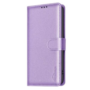 Binfen Xiaomi Redmi Note 15 Pro 4G Litchi Texture RFID Anti-theft Leather Purple-Θήκη Βιβλίο