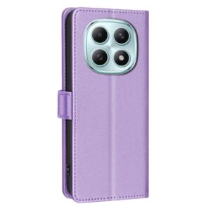 Binfen Xiaomi Redmi Note 15 Pro 4G Litchi Texture RFID Anti-theft Leather Purple-Θήκη Βιβλίο