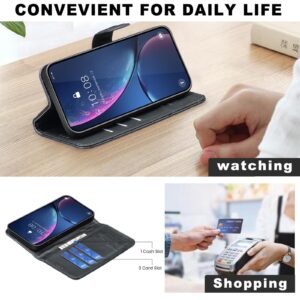 Binfen Xiaomi Redmi Note 15 5G Diamond Lattice Wallet Flip Leather Black-Θήκη Βιβλίο