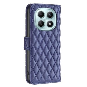 Binfen Xiaomi Redmi Note 15 Pro 4G Diamond Lattice Wallet Flip Leather Blue-Θήκη Βιβλίο