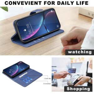 Binfen Xiaomi Redmi Note 15 Pro 4G Diamond Lattice Wallet Flip Leather Blue-Θήκη Βιβλίο