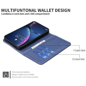 Binfen Xiaomi Redmi Note 15 Pro 4G Diamond Lattice Wallet Flip Leather Blue-Θήκη Βιβλίο