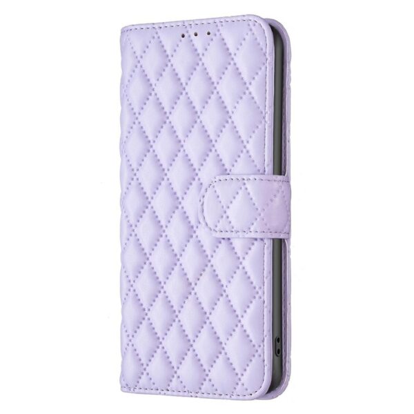 Binfen Xiaomi Redmi Note 15 Pro 4G Diamond Lattice Wallet Flip Leather Purple-Θήκη Βιβλίο Binfen Xiaomi Redmi Note 15 Pro 4G Diamond Lattice Wallet Flip Leather Purple-Θήκη Βιβλίο