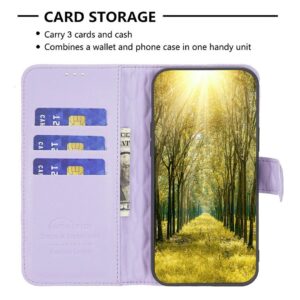 Binfen Xiaomi Redmi Note 15 Pro 4G Diamond Lattice Wallet Flip Leather Purple-Θήκη Βιβλίο