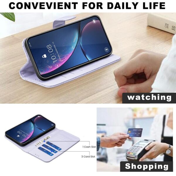 Binfen Xiaomi Redmi Note 15 Pro 4G Diamond Lattice Wallet Flip Leather Purple-Θήκη Βιβλίο