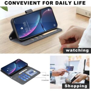 Binfen Xiaomi Redmi Note 15 Pro 4G Magnetic Buckle Rhombus Texture Leather Black-Θήκη Βιβλίο