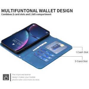 Binfen Xiaomi Redmi Note 15 Pro 4G Magnetic Buckle Rhombus Texture Leather Blue-Θήκη Βιβλίο