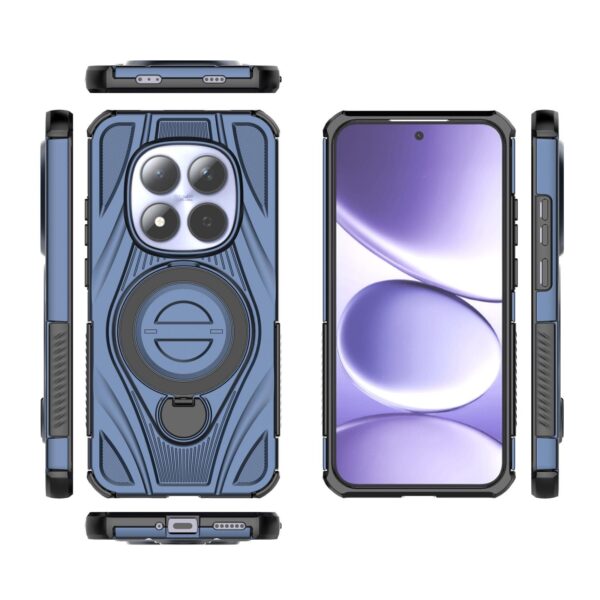 Xiaomi Redmi Note 15 Pro 5G Star Ring Metallic Pivot Bracket Blue-Θήκη Σκληρή