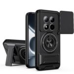 Xiaomi Redmi Note 15 Pro 4G Lens Sliding Window Multifunctional Magnetic Shockproof Black-Θήκη Σκληρή