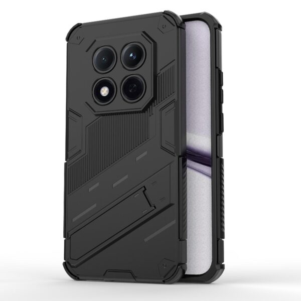 Xiaomi Redmi Note 15 Pro 5G Punk Armor 2 in 1 PC + TPU with Holder Black-Θήκη Σκληρή