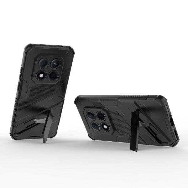Xiaomi Redmi Note 15 Pro 5G Punk Armor 2 in 1 PC + TPU with Holder Black-Θήκη Σκληρή