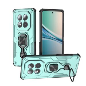 Xiaomi Redmi Note 15 5G / 4G Metal Kickstand TPU Hybrid PC Green-Θήκη Σκληρή