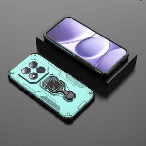 Xiaomi Redmi Note 15 Pro 5G Metal Kickstand TPU Hybrid PC Green-Θήκη Σκληρή