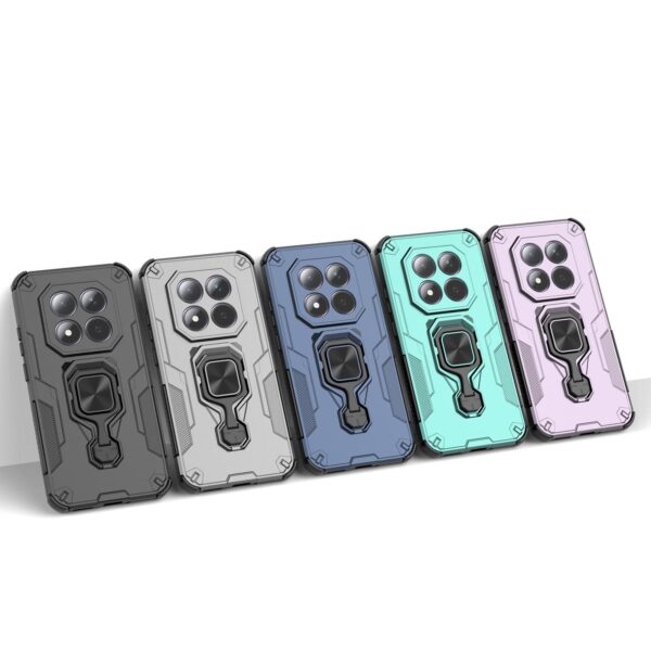Xiaomi Redmi Note 15 Pro 5G Metal Kickstand TPU Hybrid PC Purple-Θήκη Σκληρή