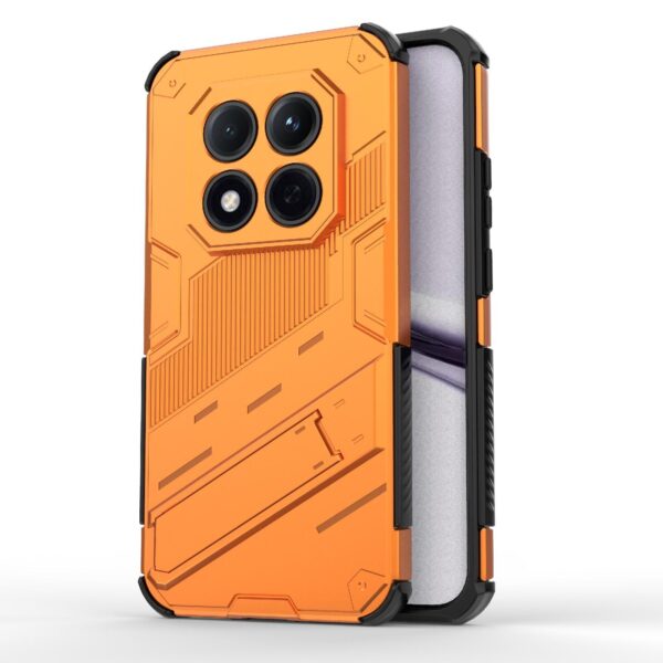 Xiaomi Redmi Note 15 Pro 5G Punk Armor 2 in 1 PC + TPU with Holder Orange-Θήκη Σκληρή