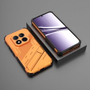 Xiaomi Redmi Note 15 Pro 5G Punk Armor 2 in 1 PC + TPU with Holder Orange-Θήκη Σκληρή