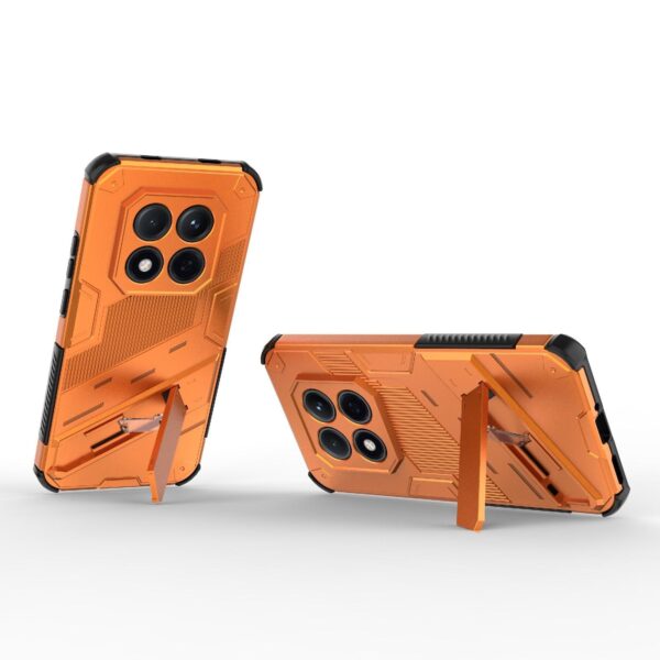 Xiaomi Redmi Note 15 Pro 5G Punk Armor 2 in 1 PC + TPU with Holder Orange-Θήκη Σκληρή