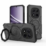 Xiaomi Redmi Note 15 Pro 5G Solid Color MagSafe Magnetic TPU+PC Black-Θήκη Σκληρή