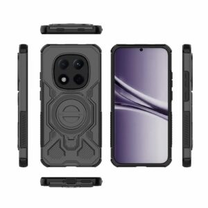 Xiaomi Redmi Note 15 Pro 5G Solid Color MagSafe Magnetic TPU+PC Black-Θήκη Σκληρή