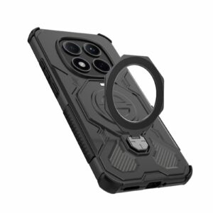 Xiaomi Redmi Note 15 Pro 5G Solid Color MagSafe Magnetic TPU+PC Black-Θήκη Σκληρή