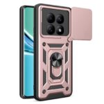 Xiaomi Redmi Note 15 5G / 4G Sliding Camera Cover Design TPU+PC Rose Gold-Θήκη Σκληρή