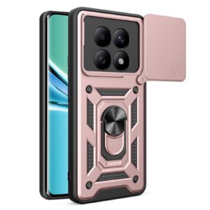 Xiaomi Redmi Note 15 5G / 4G Sliding Camera Cover Design TPU+PC Rose Gold-Θήκη Σκληρή