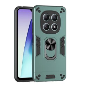 Xiaomi Redmi Note 15 5G / 4G/ Poco M8 5G Shockproof Metal Ring Holder Green-Θήκη Σκληρή