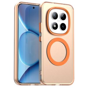 Xiaomi Redmi Note 15 Pro+ 5G Candy Magsafe PC Hybrid TPU Orange-Θήκη Σιλικόνης