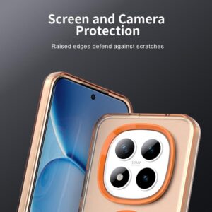 Xiaomi Redmi Note 15 Pro+ 5G Candy Magsafe PC Hybrid TPU Orange-Θήκη Σιλικόνης