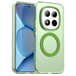 Xiaomi Redmi Note 15 Pro+ 5G Candy Magsafe PC Hybrid TPU Green-Θήκη Σιλικόνης