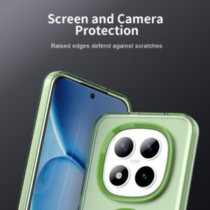 Xiaomi Redmi Note 15 Pro+ 5G Candy Magsafe PC Hybrid TPU Green-Θήκη Σιλικόνης