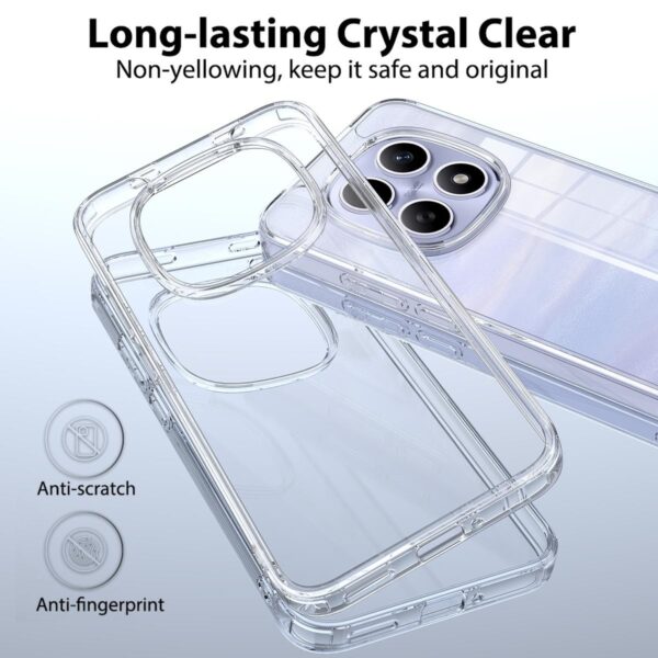 Xiaomi Redmi Note 15 5G / Poco M8 5G Scratchproof Acrylic TPU Transparent-Θήκη Σιλικόνης