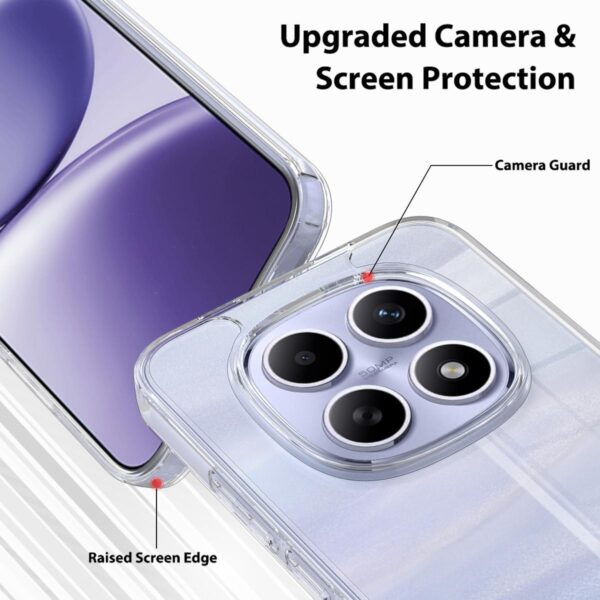 Xiaomi Redmi Note 15 5G / Poco M8 5G Scratchproof Acrylic TPU Transparent-Θήκη Σιλικόνης