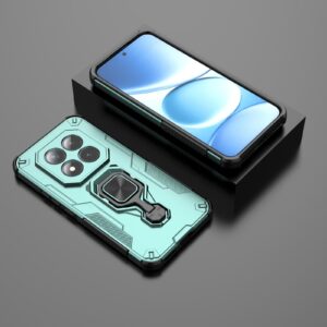 Xiaomi Redmi Note 15 Pro+ 5G Metal Kickstand TPU Hybrid PC Green-Θήκη Σκληρή