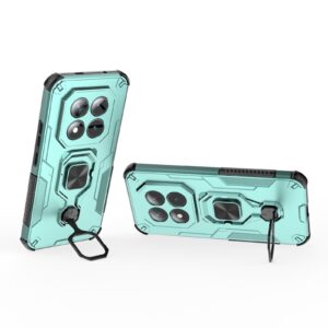 Xiaomi Redmi Note 15 Pro+ 5G Metal Kickstand TPU Hybrid PC Green-Θήκη Σκληρή